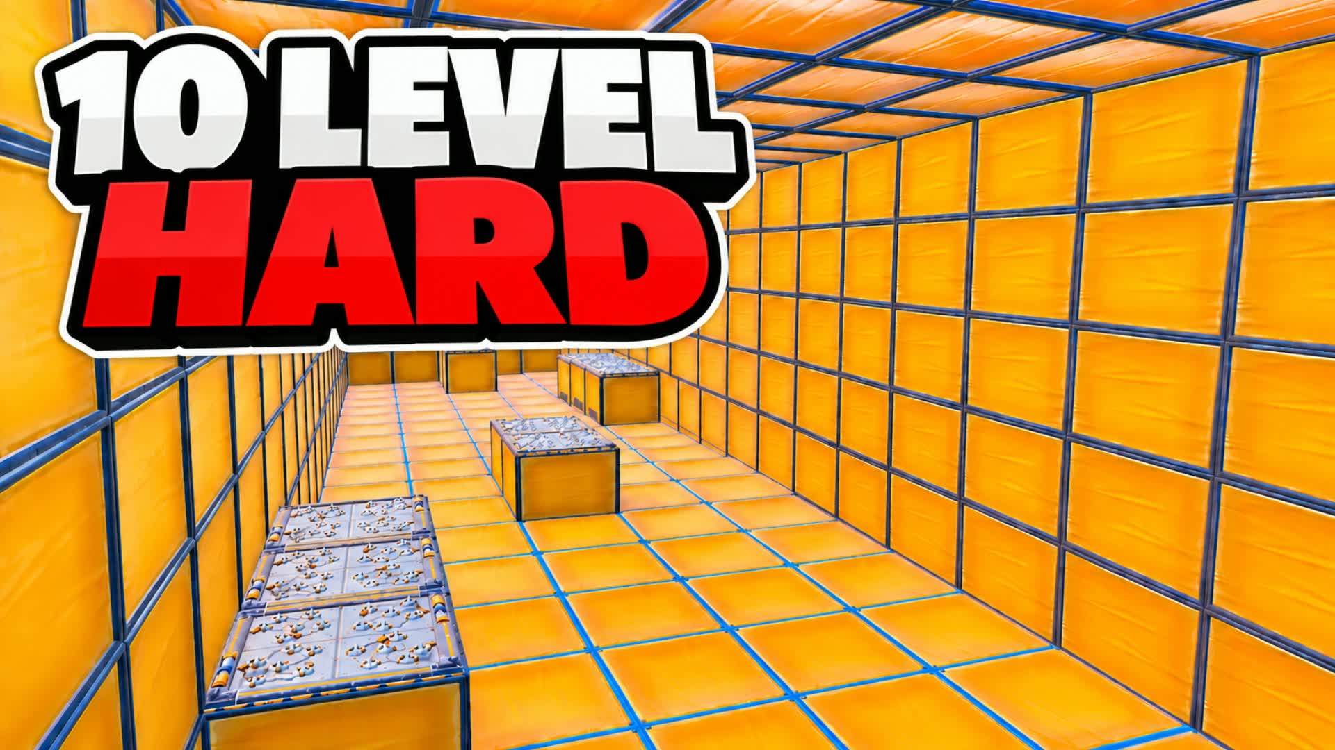 HARD PARKOUR 10 LEVELS باركور — Fortnite Creative map