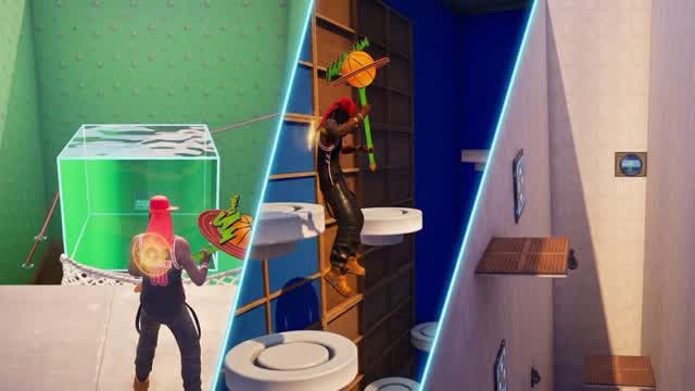 باركور صعب Hard Parkour — Fortnite Creative map