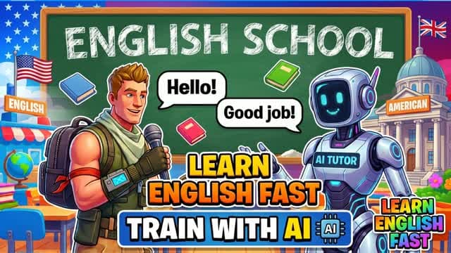 LEARN ENGLISH FAST — Fortnite Creative map