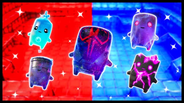 RED VS BLUE QUICK STRIKE 🔴🔵 — Fortnite Creative map cover art