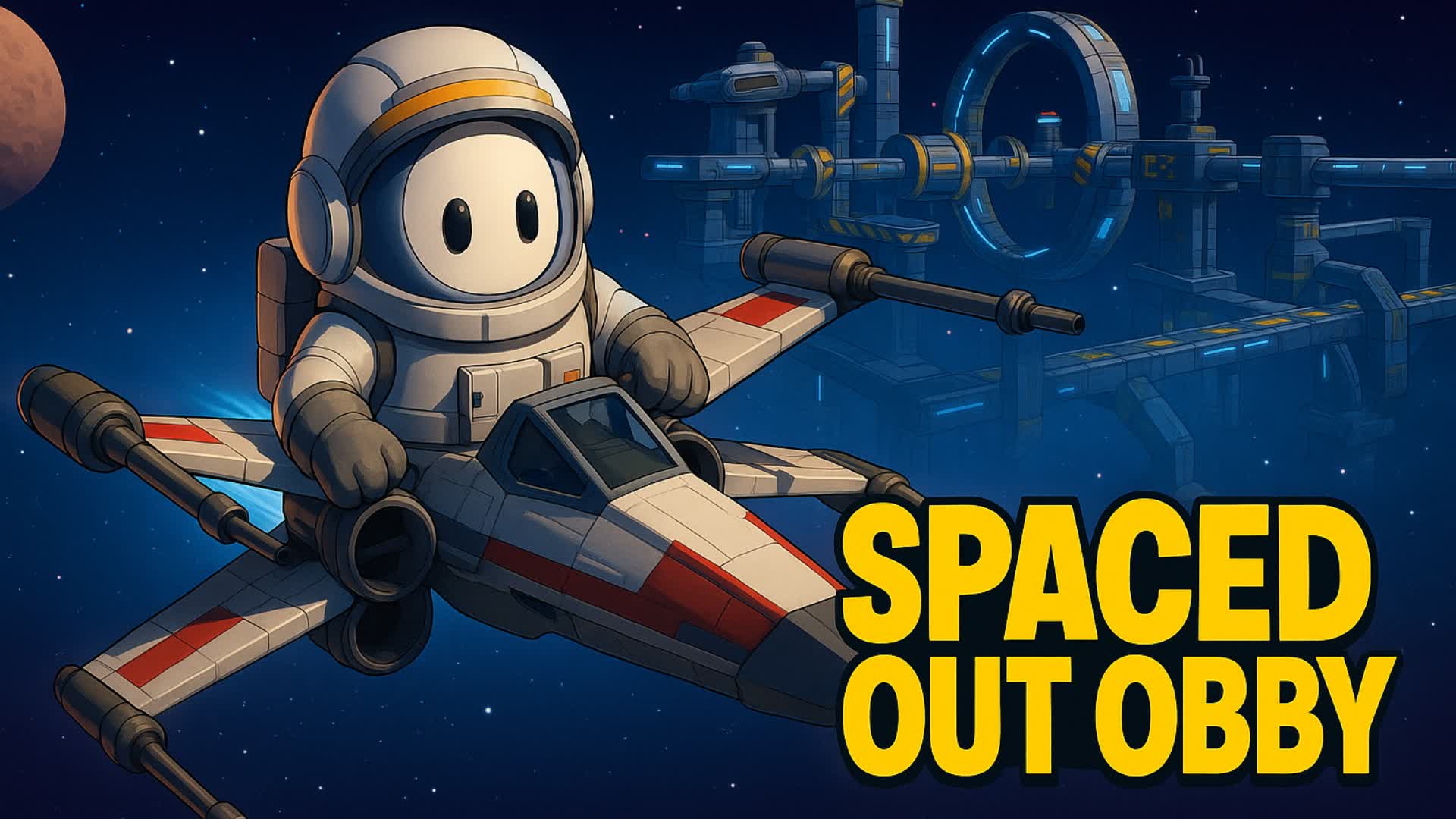 Spaced Out Obby — Fortnite Creative map