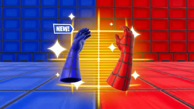 NEW RED VS BLUE🔴🔵1245125125 — Fortnite Creative map cover art
