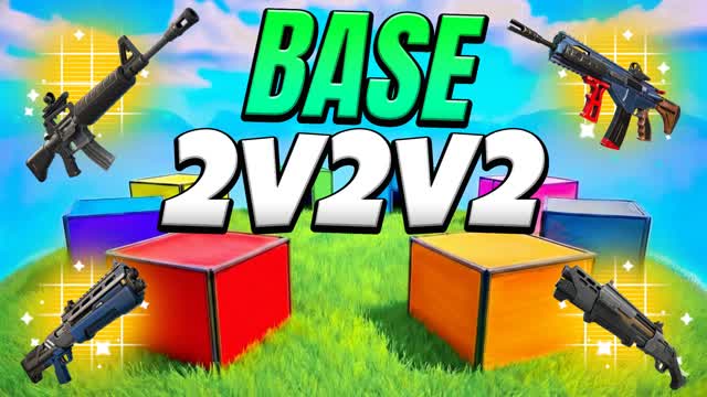 2v2 Base — Fortnite Creative map cover art