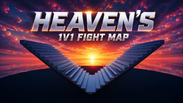 Heaven's 1v1 Map — Fortnite Creative map cover art