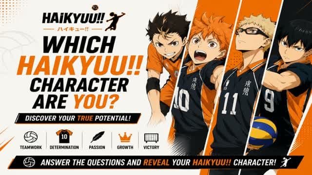 Which Haikyuu!! Character Are You? — Fortnite Creative map