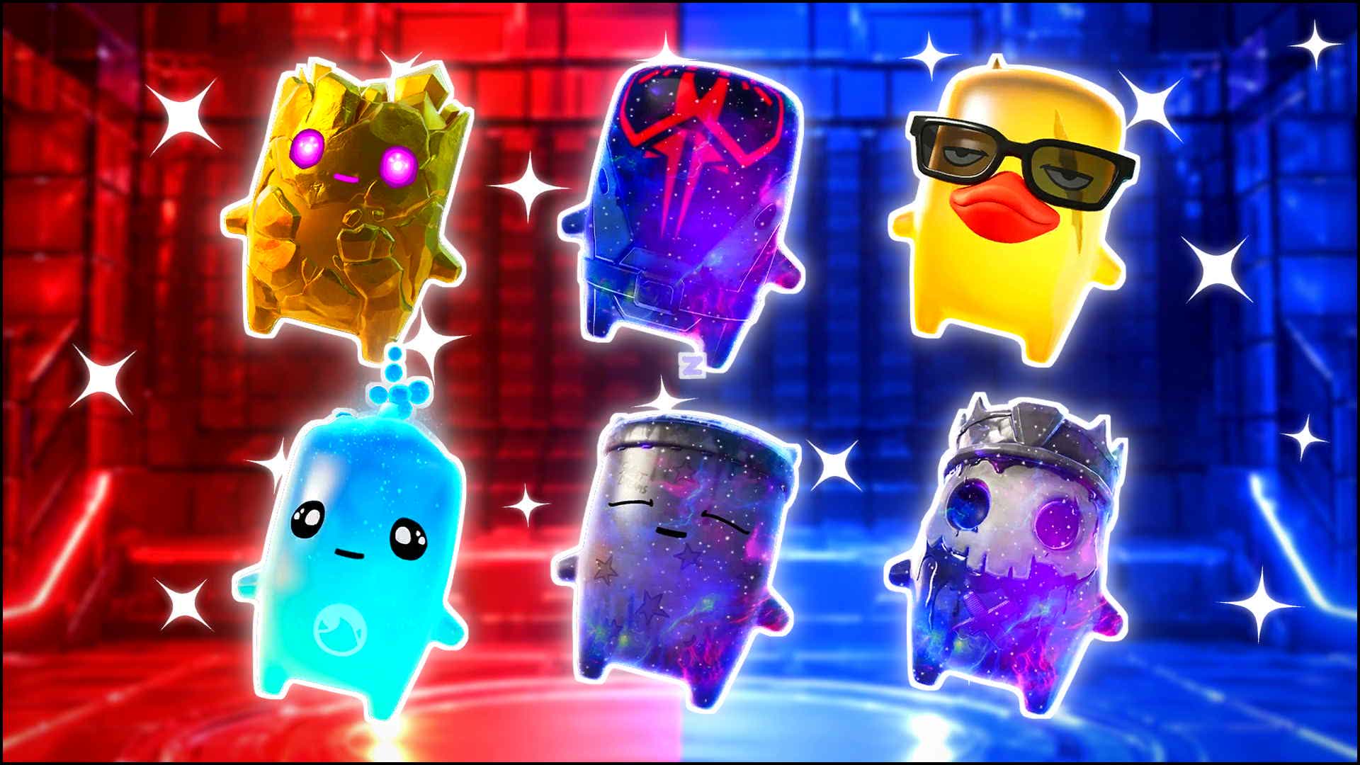 RED VS BLUE FLUX CROWN 🔴🔵 — Fortnite Creative map