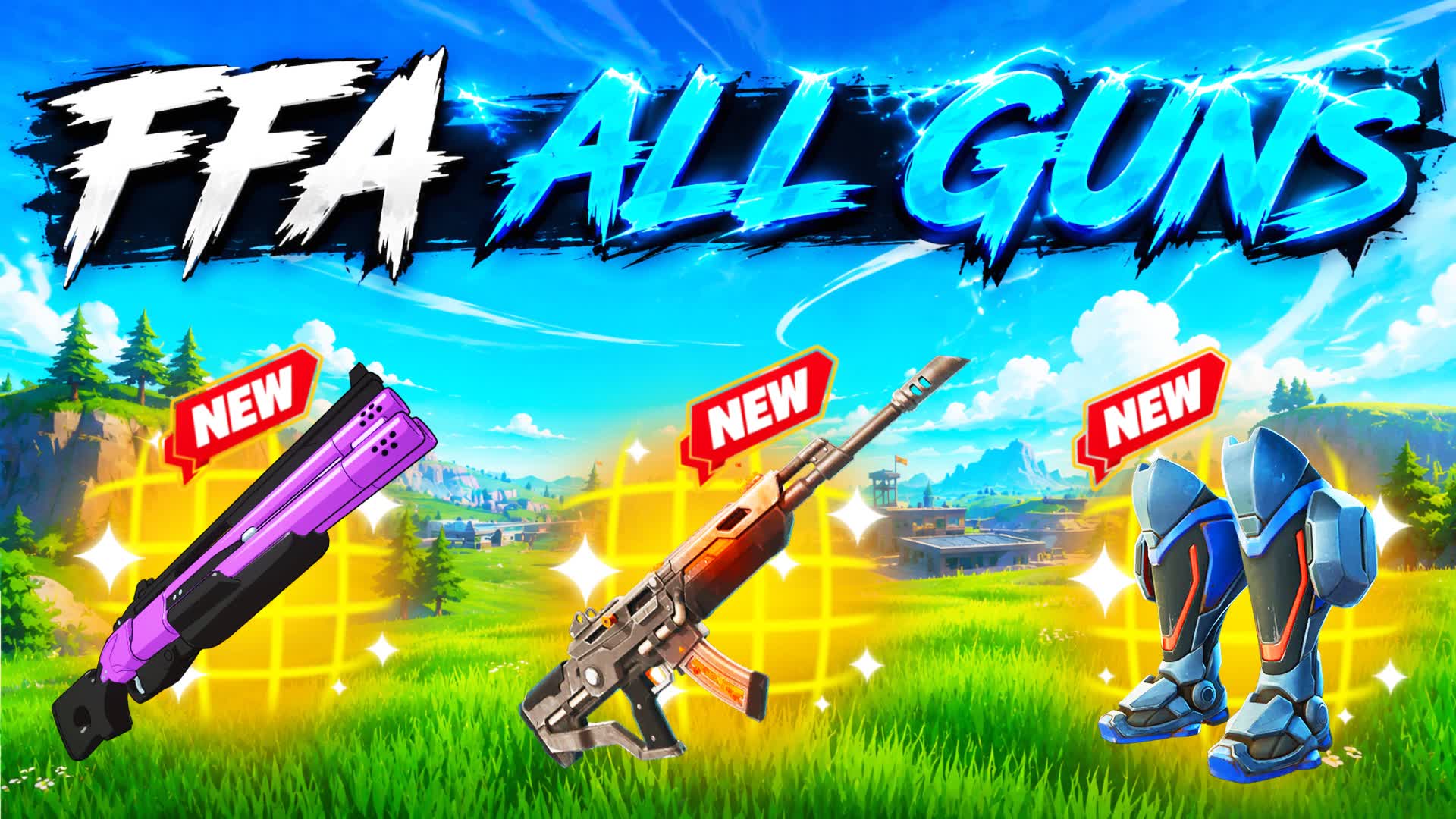 FFA ALL GUNS — Fortnite Creative map