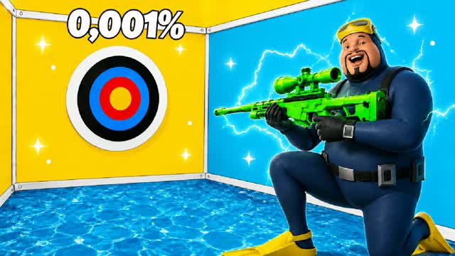 MEGA TRICKSHOT UNC 75+ EASY LEVELS — Fortnite Creative map cover art