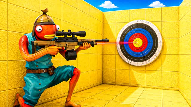 FISHSTICK TRICKSHOT PARKOUR 🎯 — Fortnite Creative map