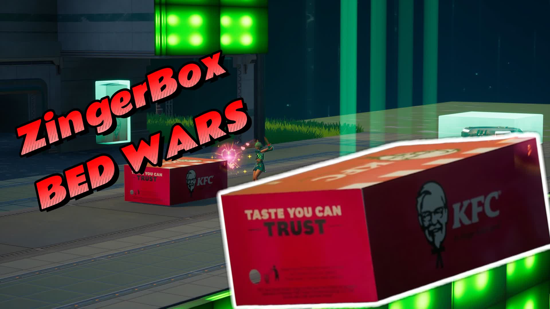 ZingerBox Bed Wars V1 — Fortnite Creative map