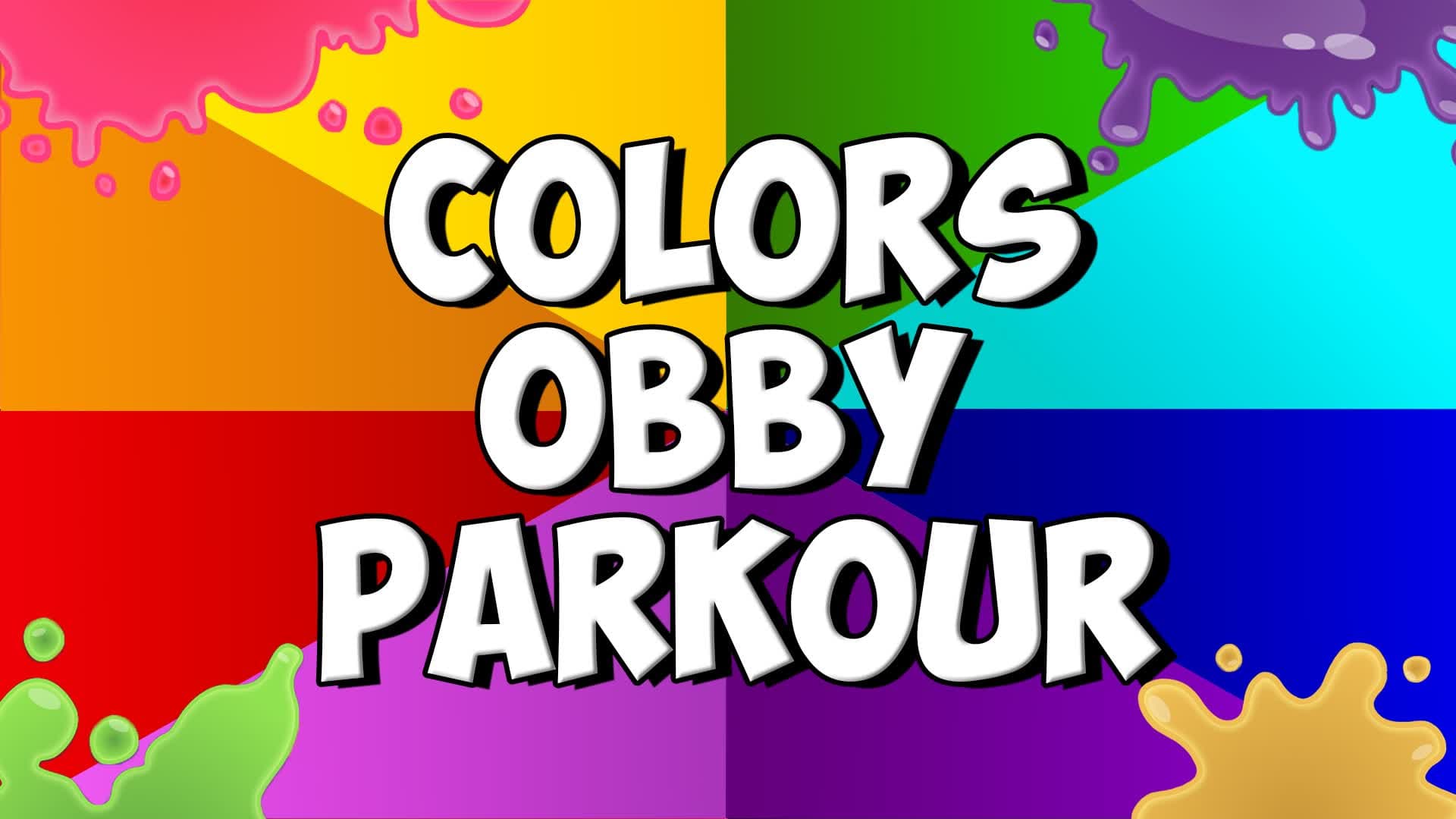 COLORS OBBY PARKOUR ⭐ — Fortnite Creative map