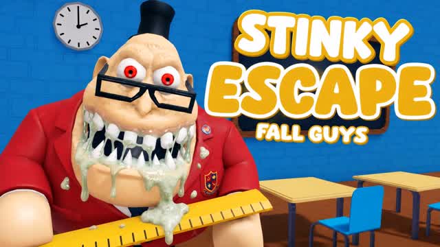 ESCAPE STINKY DETENTION FALL GUYS [OBBY] — Fortnite Creative map