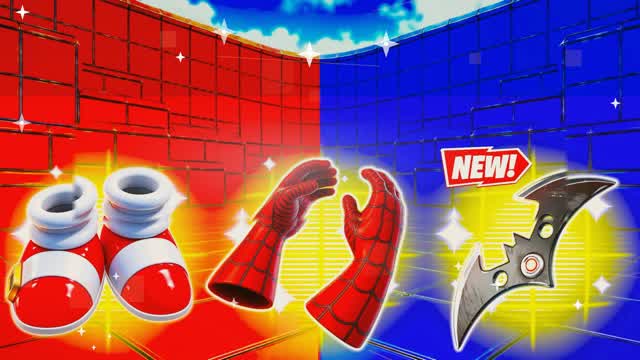 [][SPIDER-MAN SONIC Kingdom 🔴🔵 — Fortnite Creative map