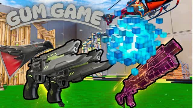 ❄1V1 gun game🌇 — Fortnite Creative map cover art