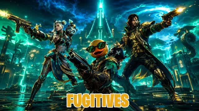 FUGITIVES FIGHT 🏃‍♂️ RUNNERS FUGITIVOS — Fortnite Creative map