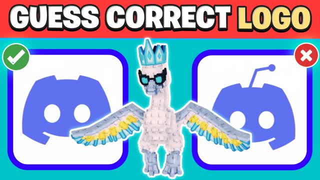 GUESS LOGO 🔎 OBBY 🌈 MUSIC FUN — Fortnite Creative map