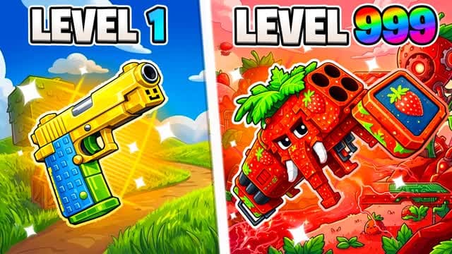 BRAINROT GUN GAME — Fortnite Creative map cover art