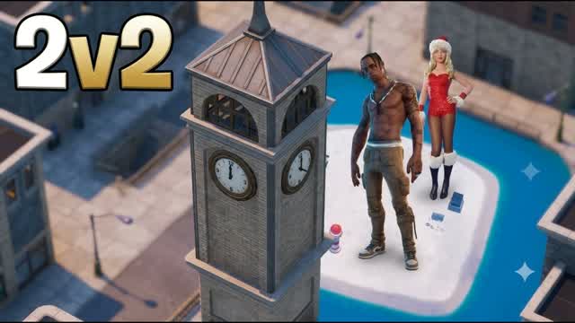 Tilted Storm -2v2 — Fortnite Creative map cover art