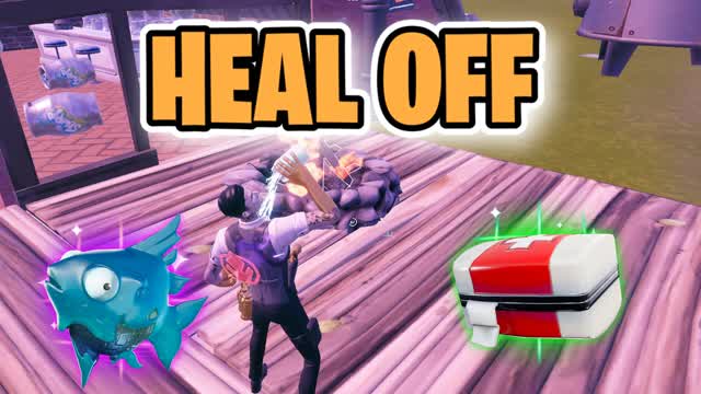 💎Heal Off Zone Wars💎💎 — Fortnite Creative map