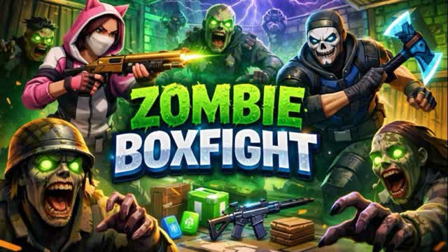 ZOMBIE BOXFIGHT — Fortnite Creative map