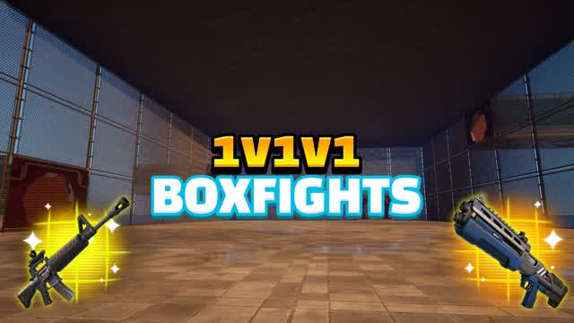 1V1V1 BOXFIGHTS FREE FOR ALL (AMINECS) — Fortnite Creative map cover art