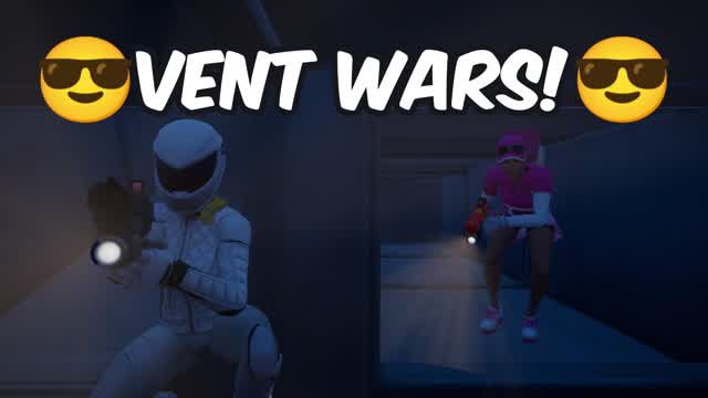 😎Vent Wars Free For All!😎 — Fortnite Creative map cover art