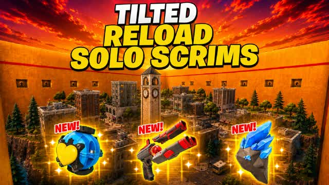 TILTED RELOAD SOLO SCRIMS [OG ZONE WARS] — Fortnite Creative map