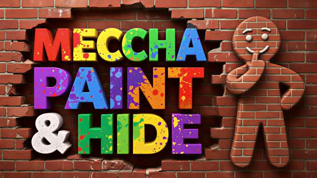MECCHA HIDE SEEK PAINT CHAMELEON — Fortnite Creative map