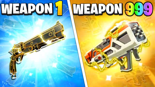 SUPER GUN GAME 7203-6977-7690 — Fortnite Creative map