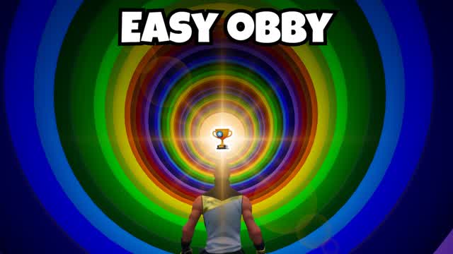 Easy Obby — Fortnite Creative map cover art