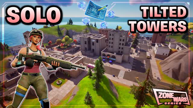 (Solo👤) Tilted Zone Wars [Series] — Fortnite Creative map