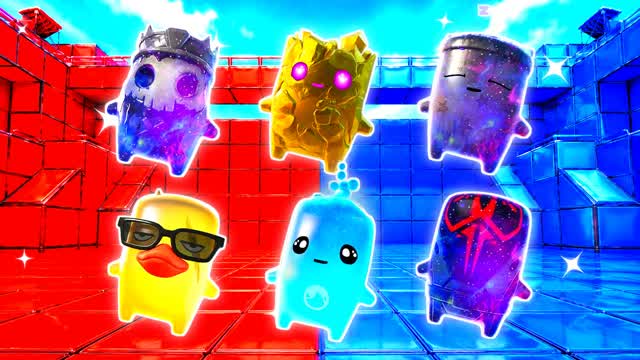 RED VS BLUE RALLYBEAT 🔴🔵 — Fortnite Creative map
