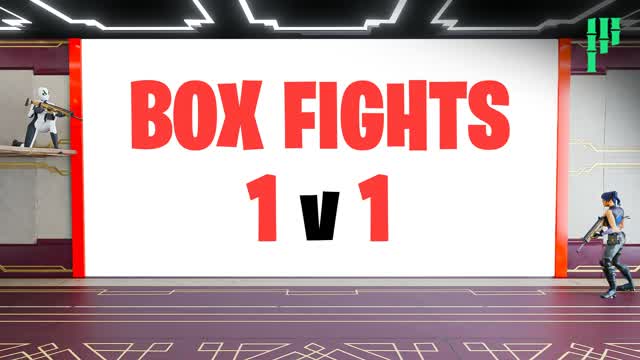 PANDVIL Box Fights (1v1) 📦 — Fortnite Creative map cover art