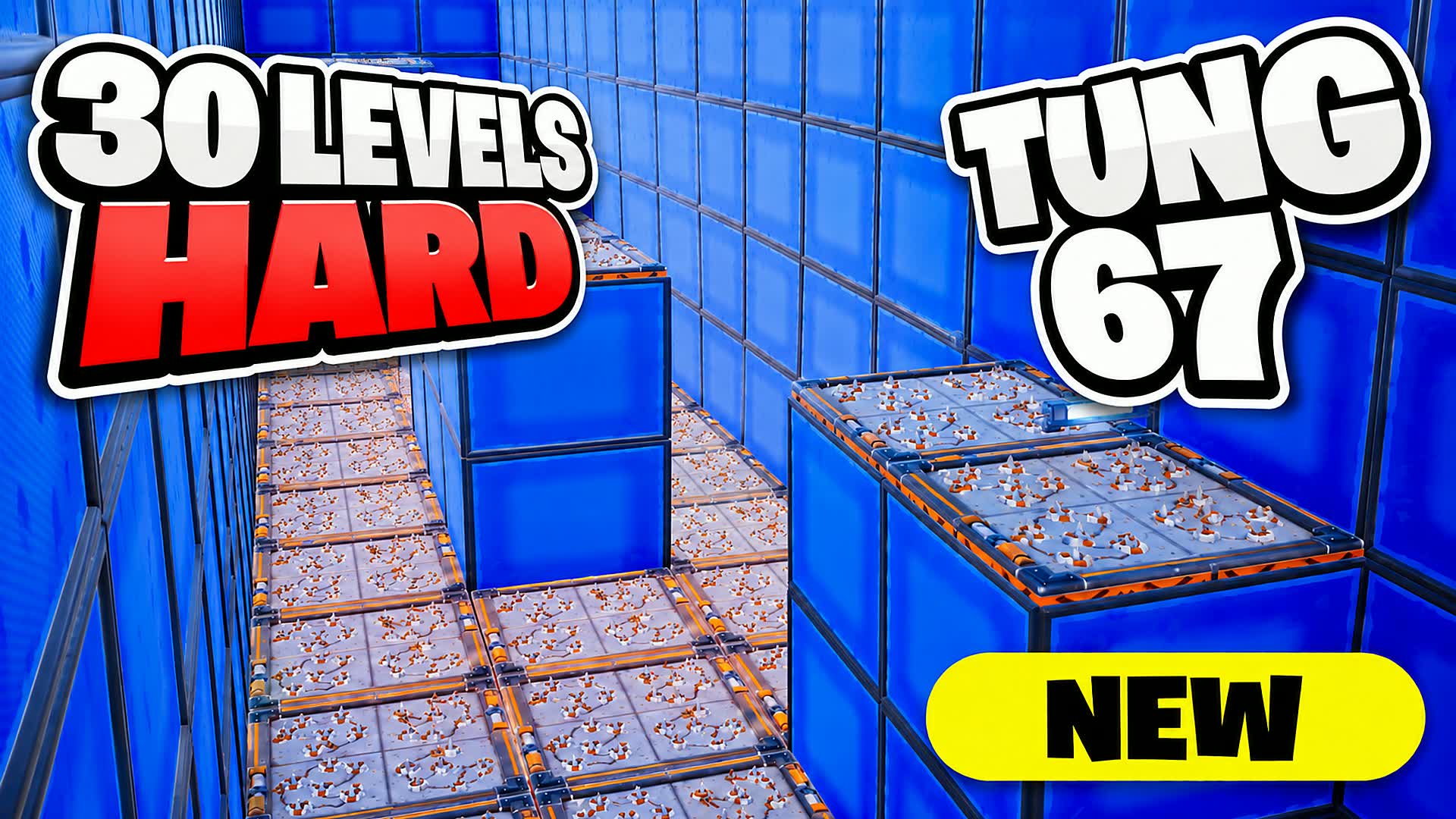 TUNG67 ⭐ HARD PARKOUR DEATHRUN باركور 🔥 — Fortnite Creative map