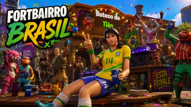 🇧🇷FORTBAIRRO BRASIL🇧🇷 [UPDATE] — Fortnite Creative map