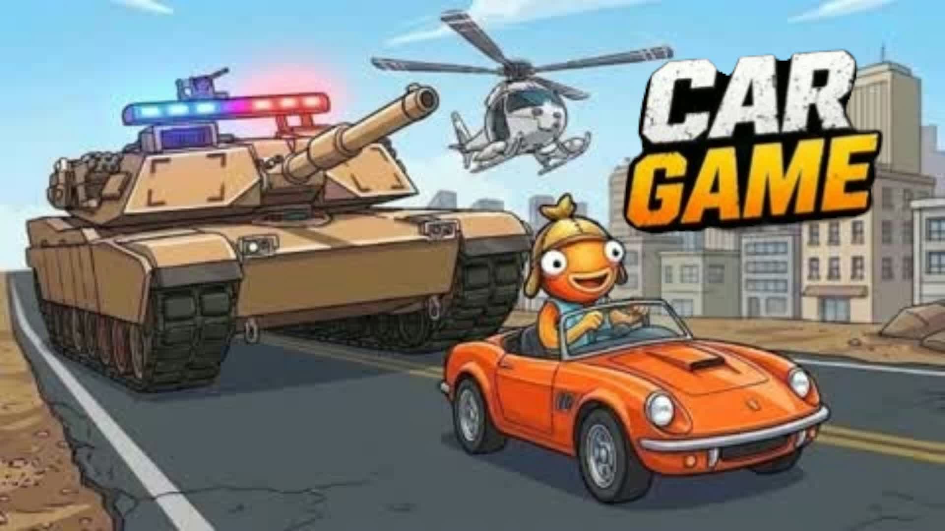 THE CAR GAME DRIVING UP 💯 — Fortnite Creative map