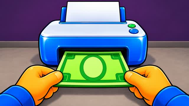 Print Cash Tycoon — Fortnite Creative map