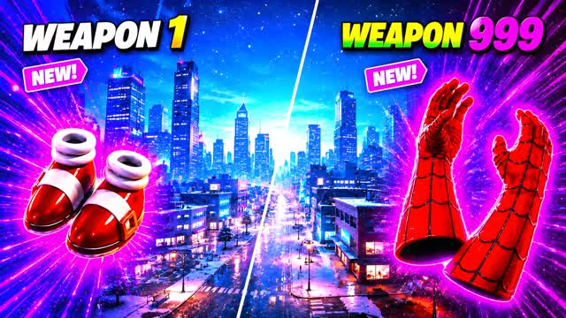 BIG CITY GUN GAME — Fortnite Creative map