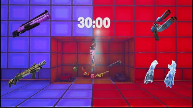 BLUE VS RED ARENA — Fortnite Creative map
