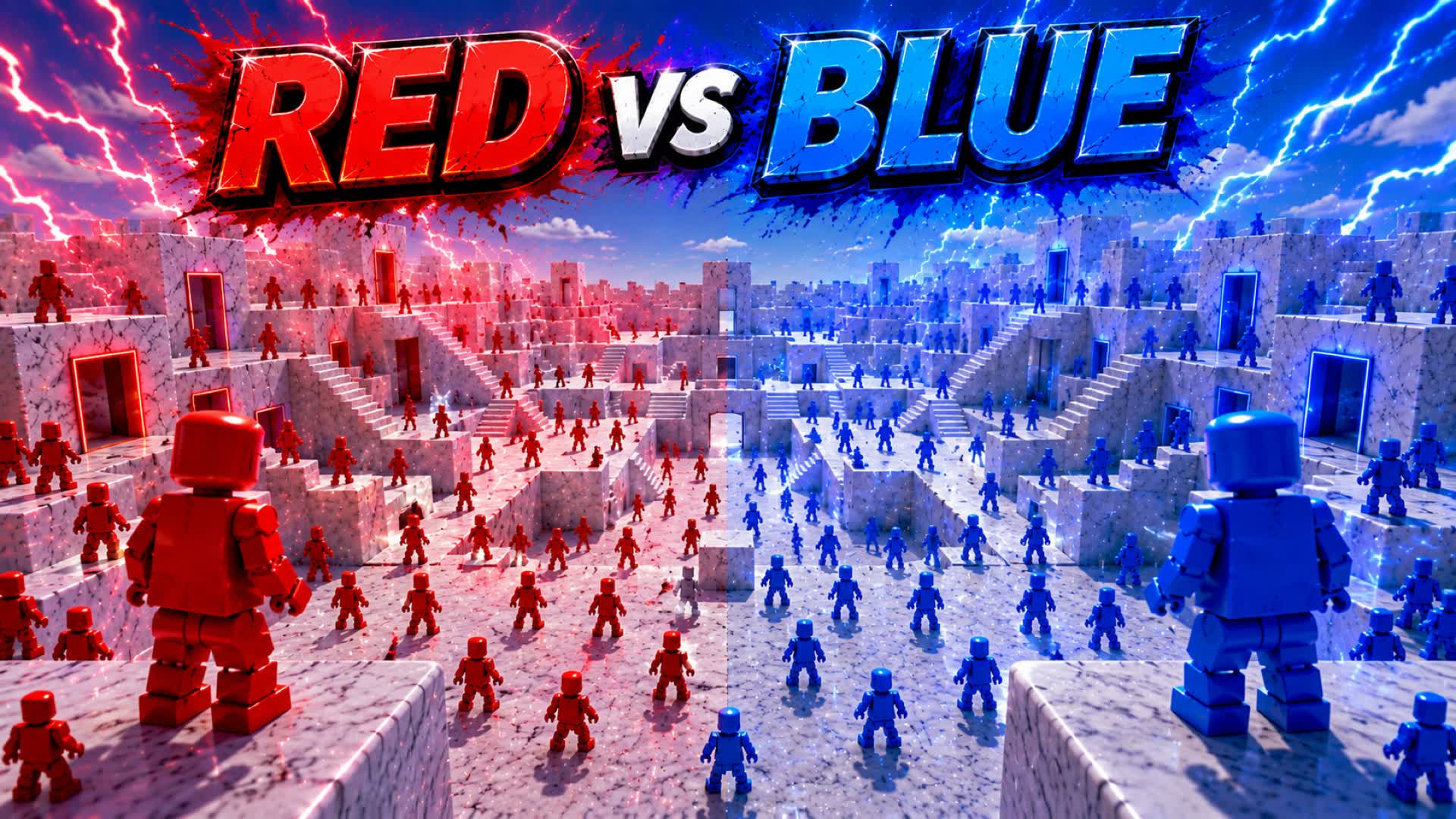 RED VS BLUE GAMES 2 — Fortnite Creative map