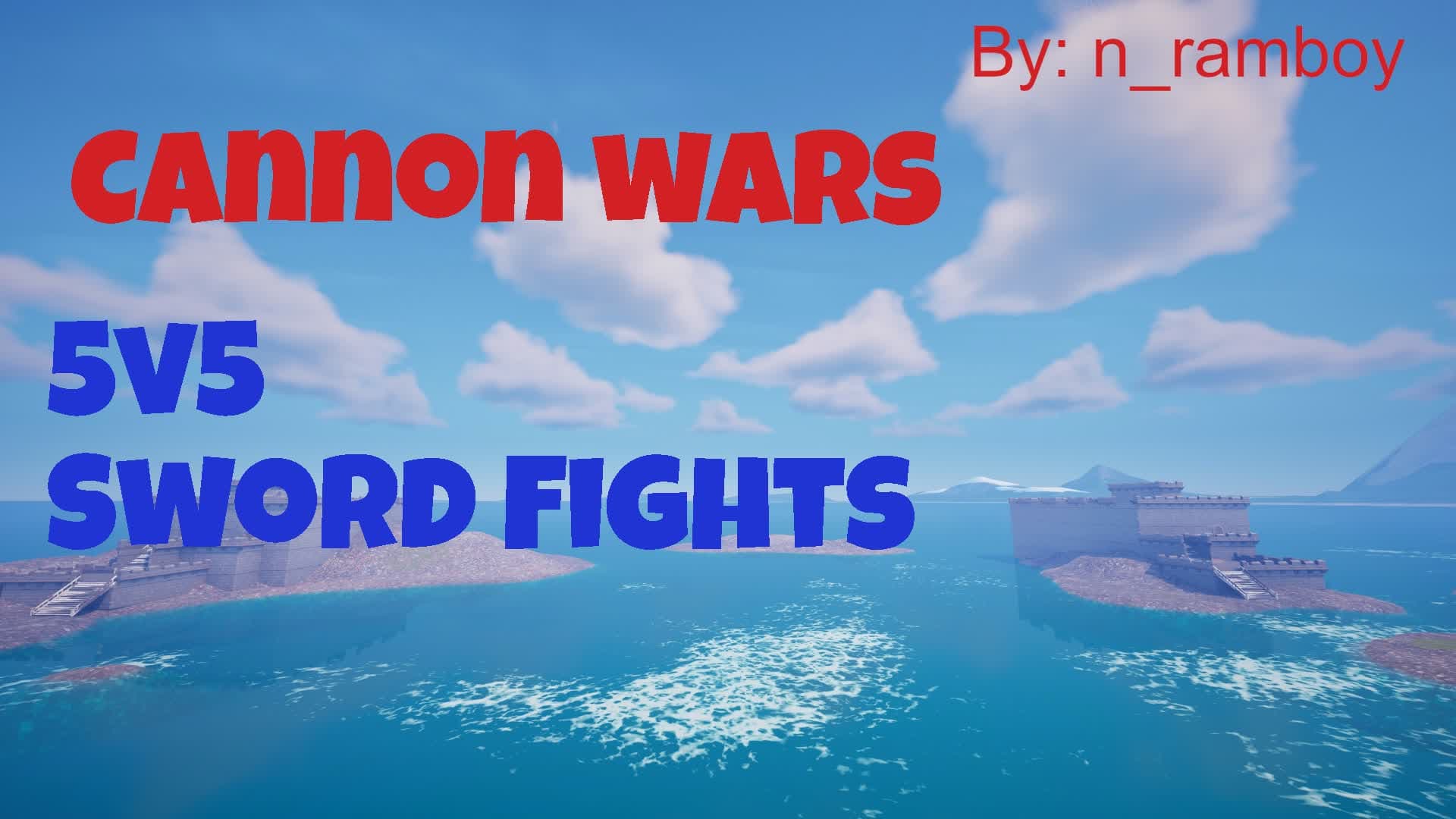 Cannon Wars — Fortnite Creative map