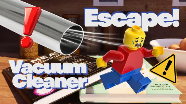 Suction! Escape the Vacuum — Fortnite Creative map cover art