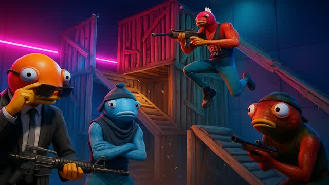 Fishy piece control😍 — Fortnite Creative map cover art