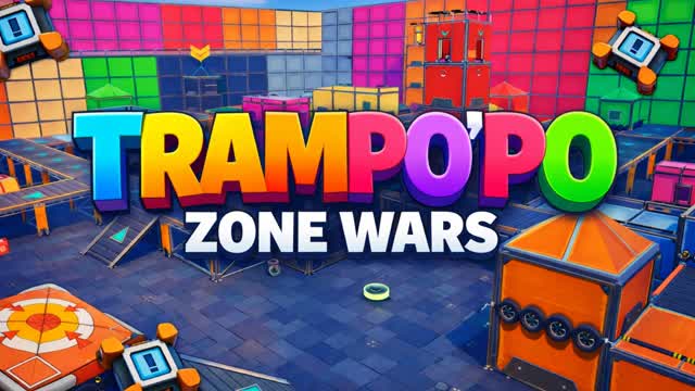 TRAMPO’PO ZONE WARS — Fortnite Creative map cover art