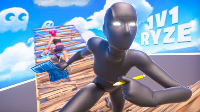 RYZE 1V1 BUILD FIGHTS [ 2 PLAYERS ] — Fortnite Creative map