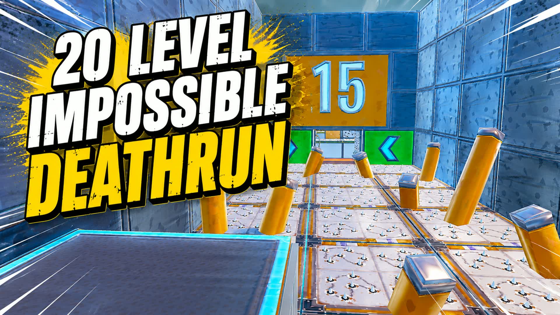 これが出来たらプロ？｜20 LEVEL IMPOSSIBLE DEATHRUN — Fortnite Creative map