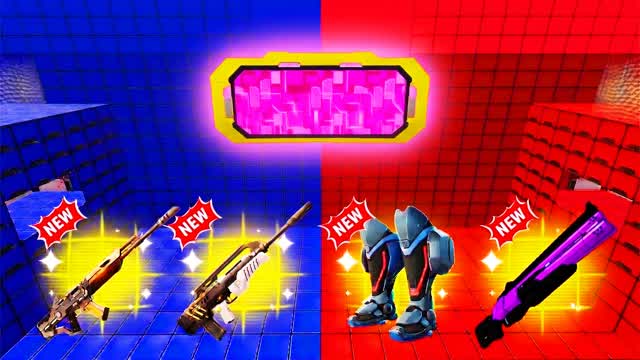 NEW COMBAT - RVB - RED VS BLUE🔴🔵 — Fortnite Creative map