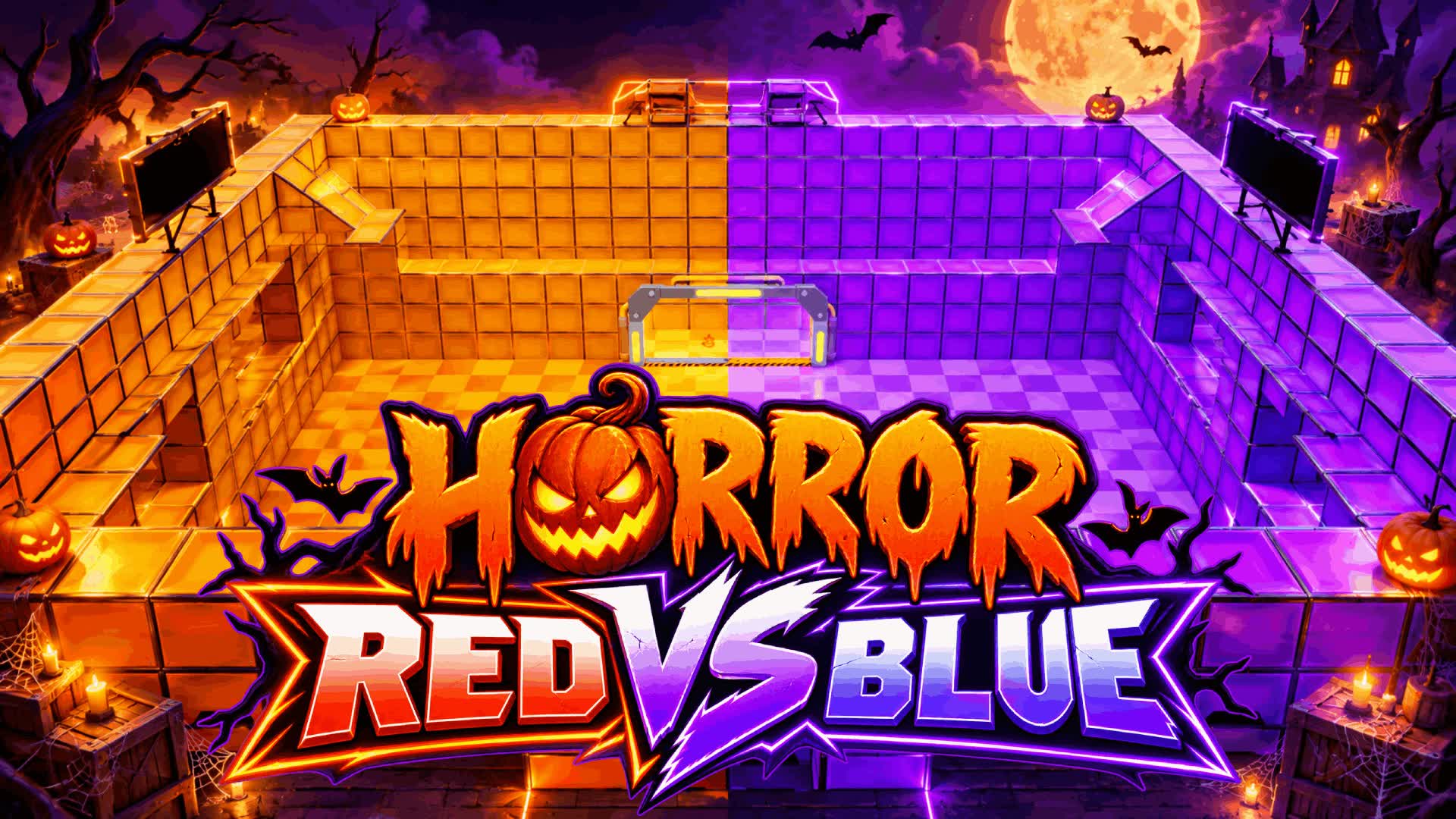 HORROR RED VS BLUE — Fortnite Creative map