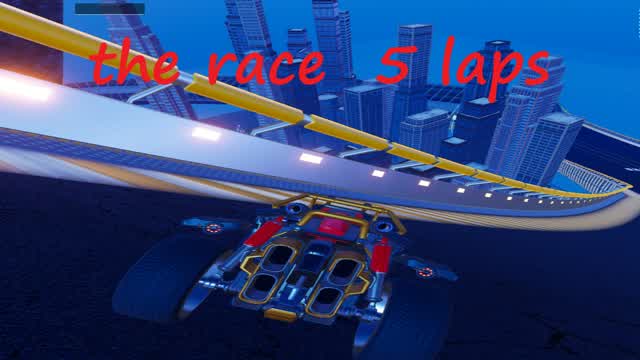 THE RACE 5 LAPS — Fortnite Creative map