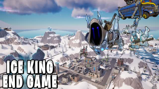 Ice Kindom OG Zone Wars — Fortnite Creative map cover art